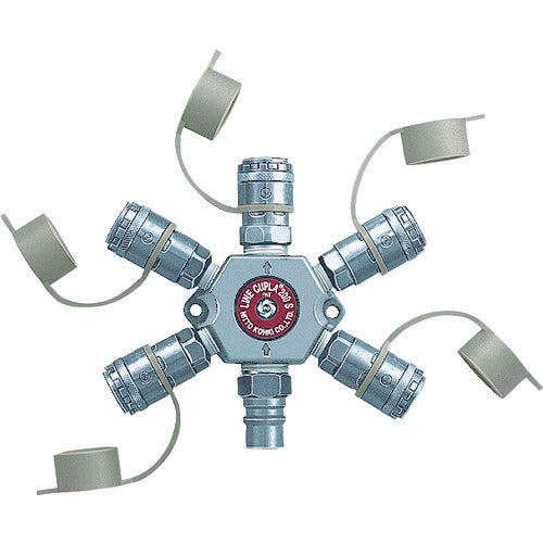 日東 エア分岐管 ラインカプラ 200S型(74634) 200S 1個