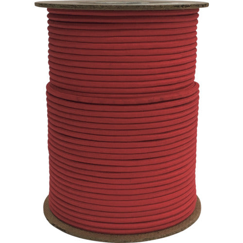 Yutakamake Rubber Tight Rubber Rope Bobbin Winding 4.5φ x 100m Red RT-09 1 Roll