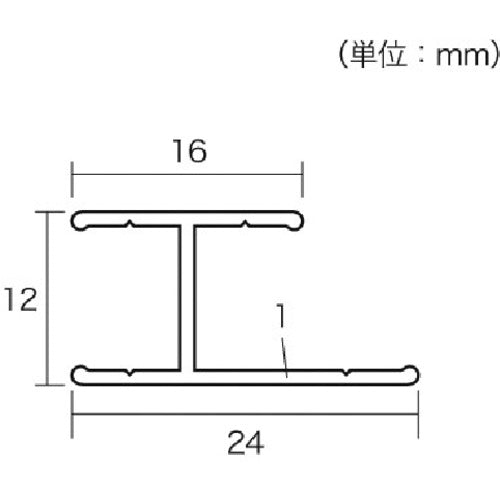 Hikari Aluminum Joiner E Type AJFT16121 1 piece