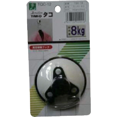 빛 진공식 흡반 후크 「슈퍼 문어」 TQC-12 1개