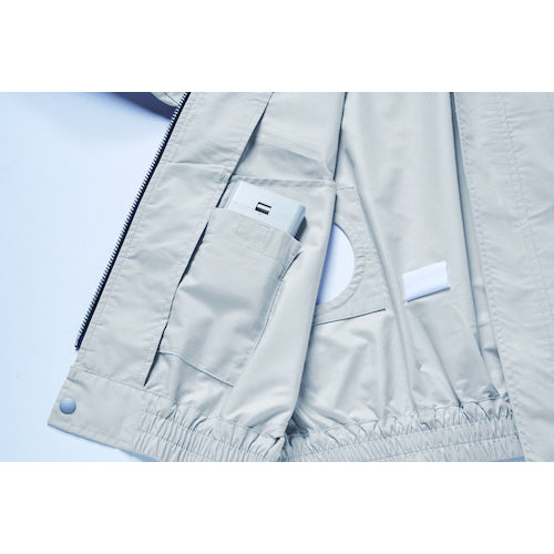 공조복 면・폴리혼방제전 웨어만 다크 블루 3L KU91710-C14-S5 1벌