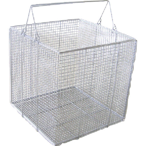Mizumoto Stainless Steel Cleaning Basket (Square) WBK-2525 1 pc