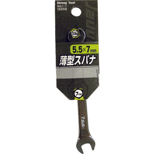 Strong Tool Thin Spanner 5.5 x 7 mm 12266 1 pc