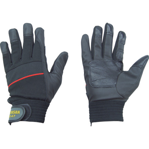 DENSAN Electrician's Gloves (Hybrid Type) ND-47L 1 pair