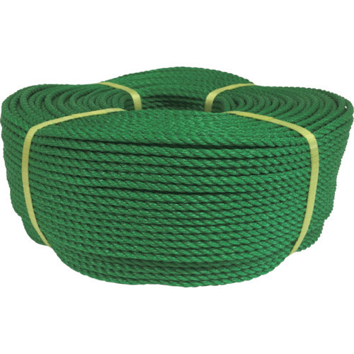 Yutakamake Rope PE Rope Roll 5φ x 200m Green PE-93 1 Roll