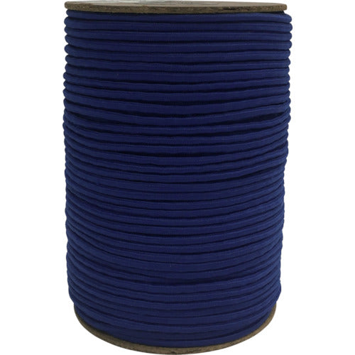 Yutakamake Rubber Tight Rubber Rope Bobbin Winding 4.5φ x 100m Blue RT-17 1 Roll