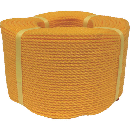 유타카 메이크업 로프 PE 로프 두루마리 3φ×200m 옐로우 PE-70 1권