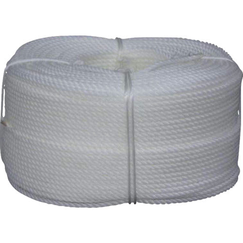 Yutakamake Rope PE Rope Roll 4φ x 200m White PE-87 1 Roll