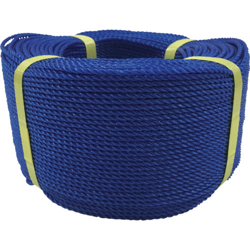 유타카 메이크 로프 PE 로프 두루마리 3φ×200m 블루 PE-72 1개