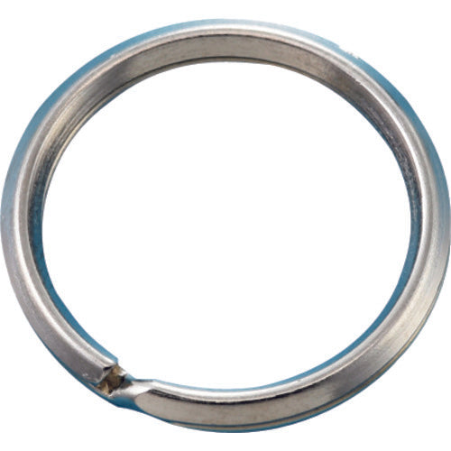 Green Cross Double Ring (Key Ring) Metal Fitting 15 Inner Diameter 21.6mmΦ Set of 10 Steel 137150 1 Set