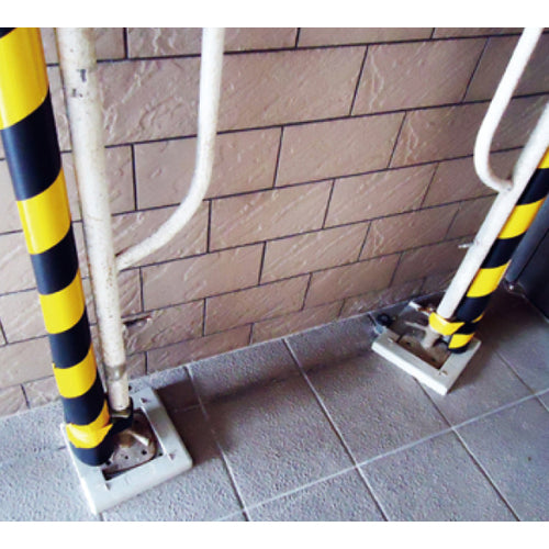 Green Cross Tiger Pattern Pipe Cushion (Reflective Type) Yellow/Black TRC-69HTR 70(50)Φ×1000mm 247024 1pc