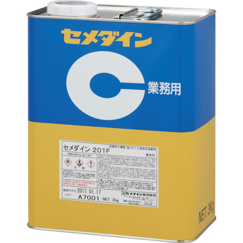 Cemedine 201F (light yellow transparent) 3kg AR-119 AR-119 1 can