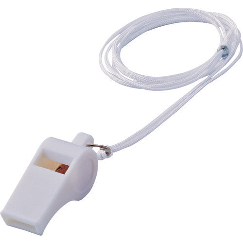 Green Cross Whistle (White) Plastic Whistle 402-W Total Length 51.5mm Set of 12 Plastic Whistle 144403 1 Set