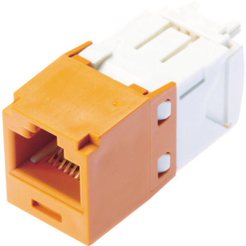 PANDUIT カテゴリ6モジュラージャック オレンジ CJ688TGOR 1 個