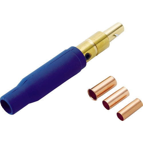 TRUSCO ケーブルジョイント300A用 オス側差し込み金具 TKJ-OS 1 個