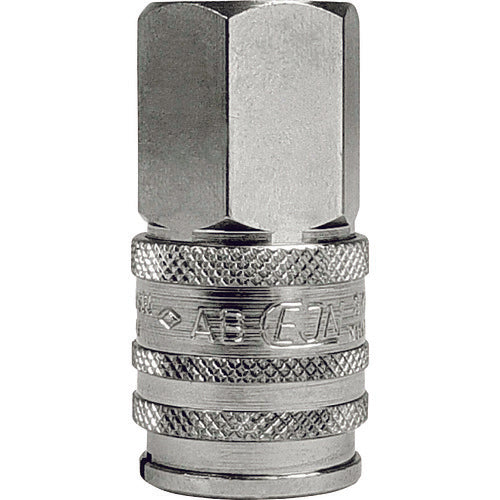 CEJN スナップ・チェック/358 ワンタッチ検圧カップリング バルブ無し NPT1/4 メネジ 10-358-0402 1個