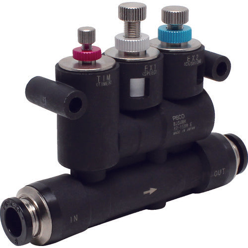 PISCO Cushioned Speed Controller Large Flow Type BJSU8H 1 pc