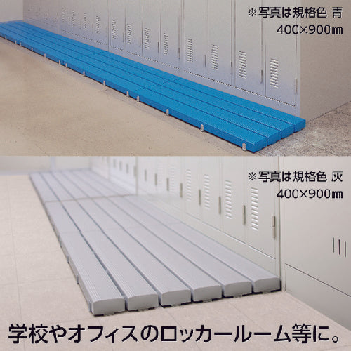 テラモト 抗菌安全スノコ(完成品)400×900mm 青 MR-093-311-3 1枚