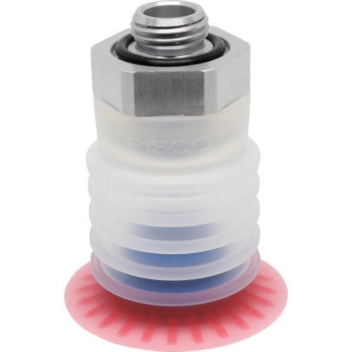 PISCO 包装袋用真空パッド直付型20度5段G1/2平面型 VPE40PBS25-G4-FF 1 個