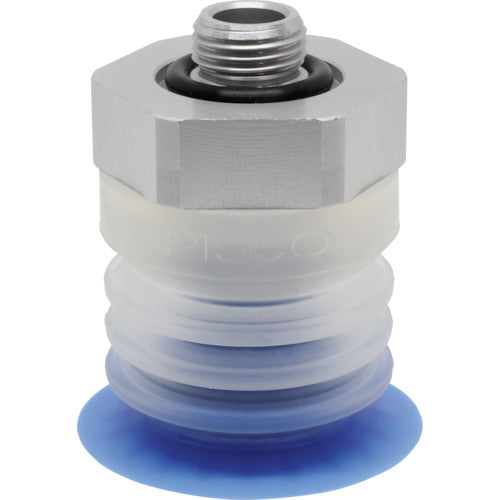 PISCO Vacuum Pad for Packaging Bags, Direct Attach Type, 40 Degree, 3-Stage, G1/8 Spherical Type, VPE30PBS43-G1-FS, 1 Piece