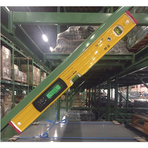 KDS 디지털 수평기 60IP 마그넷 부착(2개소) 길이 610×높이 60×두께 30mm DL-60MIP 1개