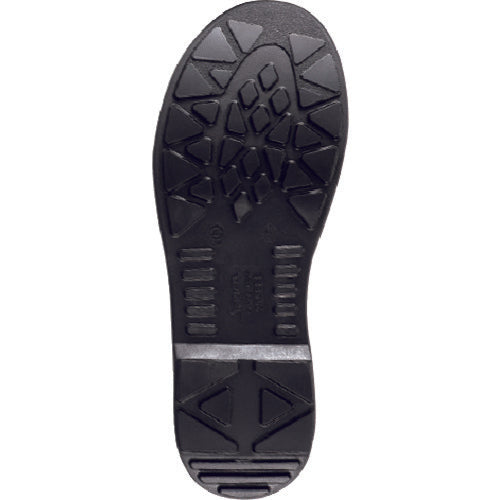 Simon Safety Shoes, Half Boots, Urethane Double Sole, AW44, 23.5cm, AW44BK-23.5, 1 pair