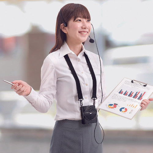 SANWA ハンズフリー拡声器スピーカー MM-SPAMP2 1S