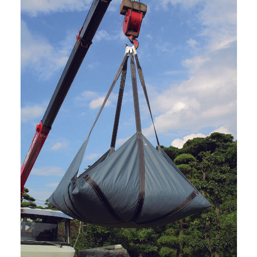 Maruzen Textile Waterproof Trash Sheet, 4-point hook type, 1.5m square, TSR-15B, 1 sheet