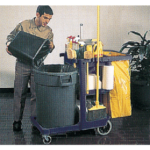 Rubbermaid Janitor Cart RM617388BL 1 unit