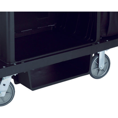 ラバーメイド ハウスキーピングカート用底面ラックキット ブラック RM6196BK 1個