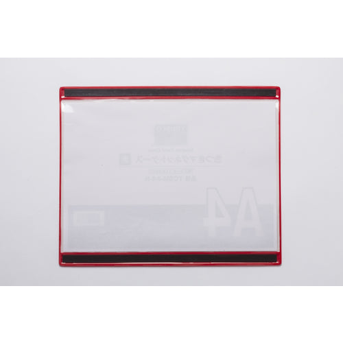 TRUSCCO 컬러 마그넷 케이스 A4 레드 TCSM-A4-R 1장