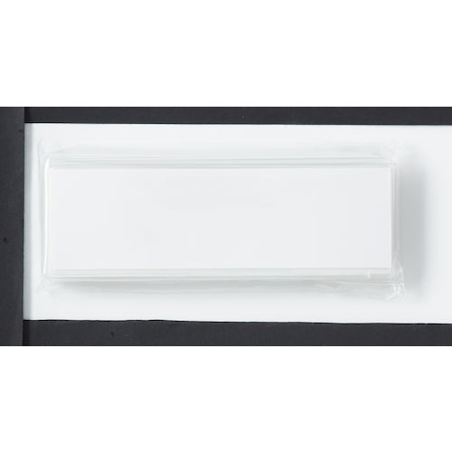 TRUSCCO 점착식 간이 표제 케이스 50×148MM 10장들이 TPP50X148 1봉