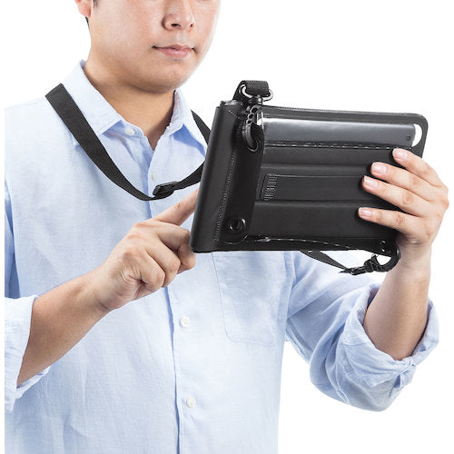 SANWA 타블렛 방수 방진 케이스 PDA-TABWPST8 1개