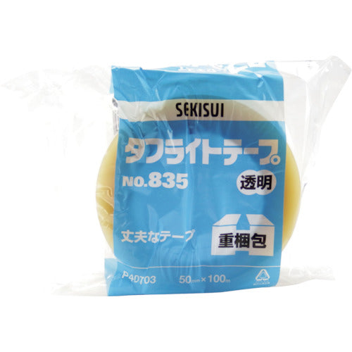 積水 タフライトテープ#835 50X100 透明 P40T03 1巻