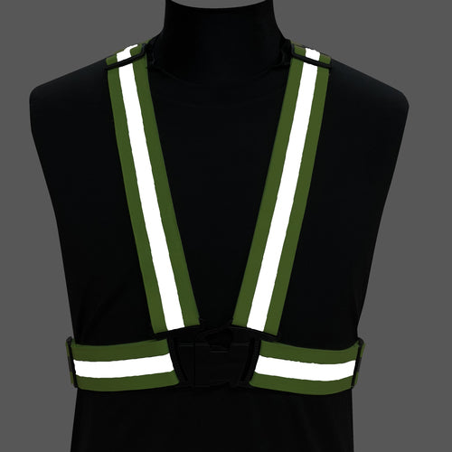 TRUSCO 신축 안전 베스트 옐로우 TGV40-Y 1 착용