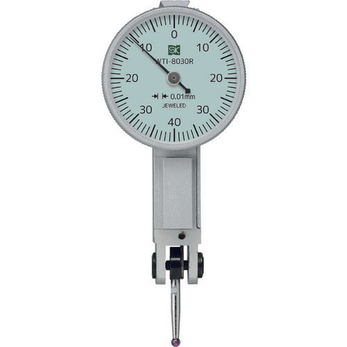 SK 다이얼 인디케이터 측정 범위 0-0.8mm 최소 표시 0.01mm 측정자:루비 WTI-8030R 1개