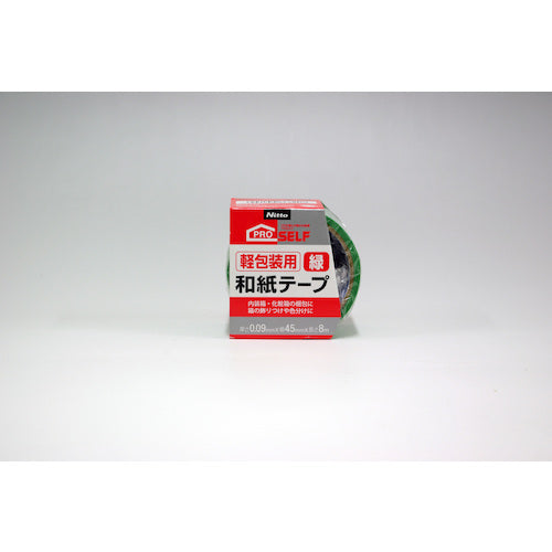 니톰즈 【매진 폐번】 일본 종이 테이프 45mmX8m 녹색 J6820 1 권