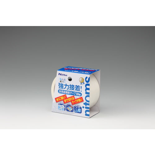 ニトムズ 多用途補修テープlite48mmx10mホワイト M5351 1巻