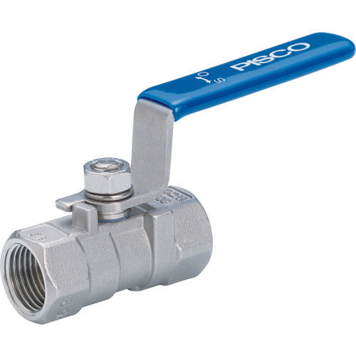 PISCO SUS316 equivalent ball valve 1 piece, reduced bore type NSBVF10-04 1 piece