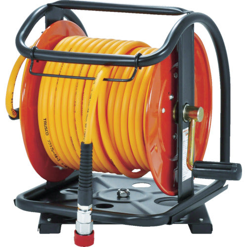 TRUSCO C型エアーリール ワンタッチカップリング付 7X10mm 30m巻 TAWC-7-30N 1 台