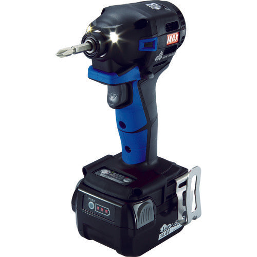 MAX 【売切廃番】14.4V充電インパクトドライバセット(アオ) PJ-ID152B-B2C/1440A 1台