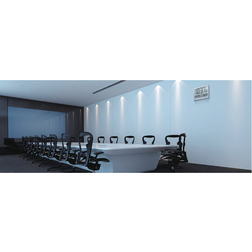 시티즌 전파 벽걸이・두고 시계 온습도계 부착 실버 279*407*24 8RZ199-019 1개