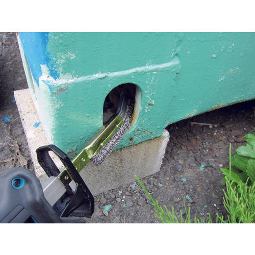 TRUSCO 세이버 톱용 J 형 브러시 스테인레스 스틸 TSB-SUS 1 개