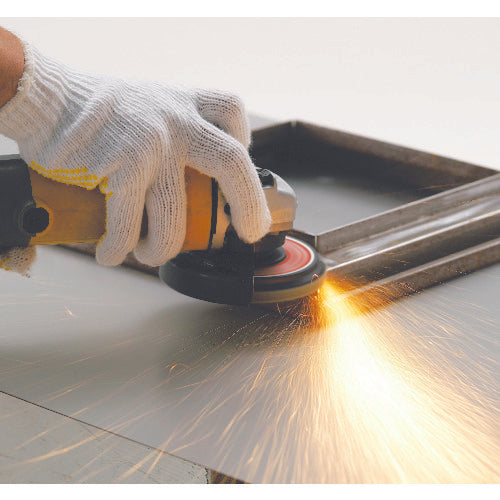 TRUSCO GP Top Flat Alundum #80 Φ100 10 pieces GPF100-A80 1 box