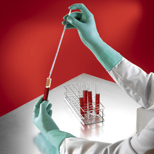 Ansell Chemical-Resistant Neoprene Rubber Disposable Gloves NeoTouch 25-201 L Size (100 Gloves) 25-201-9 1 Box