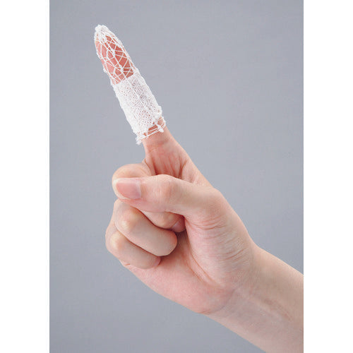 ハクゾウメディカル ネット包帯 バンダフィックス 0号 指用 1060001 1箱