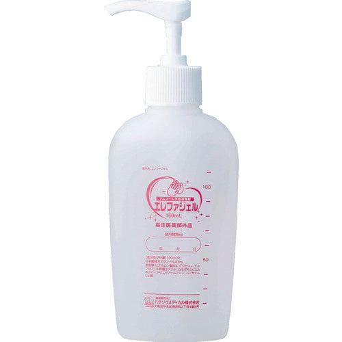 Hakuzo Medical Hand Sanitizer Elepha Gel 150ml 2600182 1 bottle