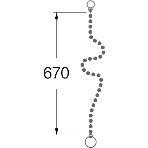 SANEI 버스용 고무 마개 쿠사리 길이 670mm PU20-48-5-67 1개