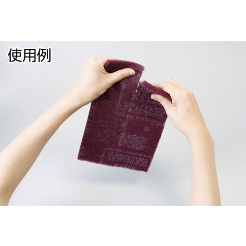 3M スコッチ・ブライト 工業用パッド 切れるタイプ #1500相当 灰 BOX(10枚入) 7515 DOT BOX 1箱