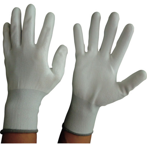 Fuji Gloves Urethane Mega White 10P 5320-L 1 Pair